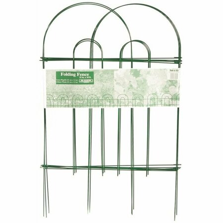 GLAMOS WIRE Products 32 in. X 10' Green Fence 770089